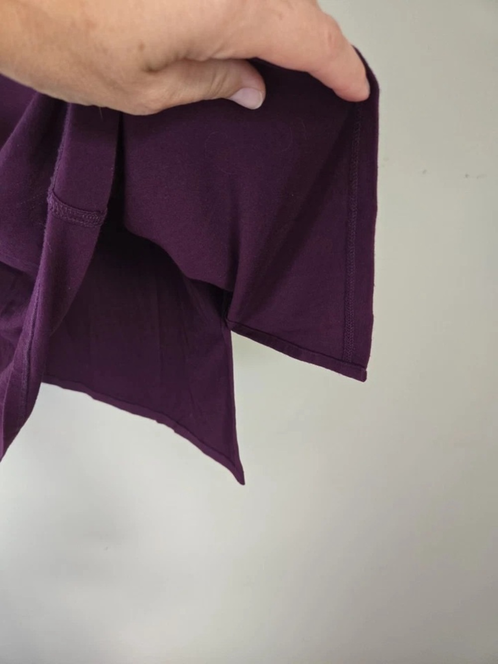 Eileen Fisher Plum Long Sleeve Shift Dress - Picture 2 of 9